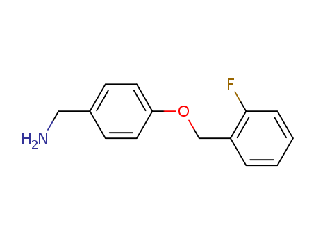 {4-[(2-fluorophenyl)methoxy]phenyl}methanamine