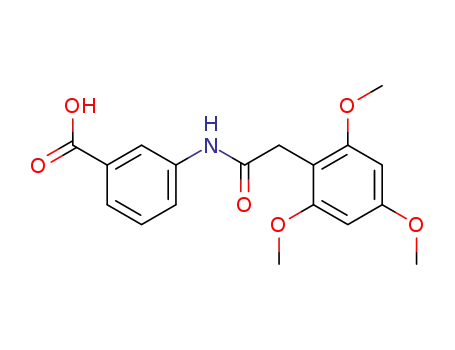 3-[2-(2,4,6-Trimethoxy-phenyl)-acetylamino]-benzoic acid