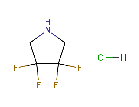 Pyrrolidine,3,3,4,4-tetrafluoro-, hydrochloride (1:1)