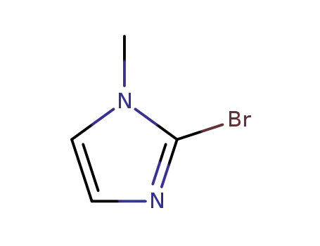 Molecular Structure of 16681-59-7 (2-Bromo-1-methyl-1H-imidazole)
