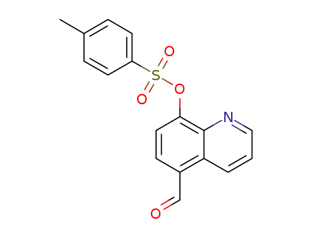 Molecular Structure of 10522-61-9 (5-formyl-8-p-toluenesulfonyloxyquinoline)