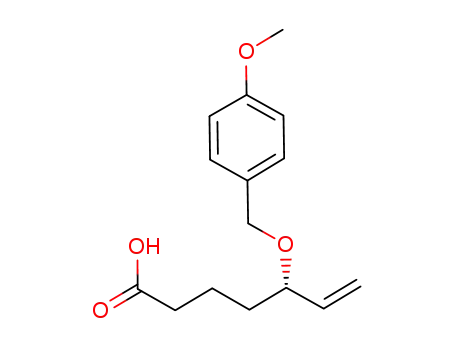 (5S)-5-[(4-methoxybenzyl)oxy-]6-heptenoic acid