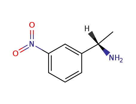 Molecular Structure of 297730-25-7 ((S)-3-NITROPHENETHYLAMINE HCL)