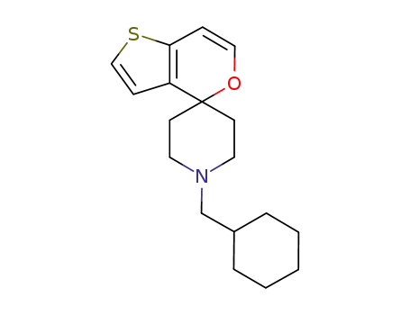 1-(cyclohexylmethyl)spiro[piperidine-4,4'-thieno[3,2-c]pyran]