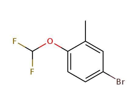 4-Bromo-1-(difluoromethoxy)-2-methylbenzene cas no. 888327-32-0 98%