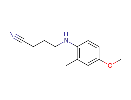 부탄니트릴, 4-[(4-메톡시-2-메틸페닐)아미노]-(9CI)