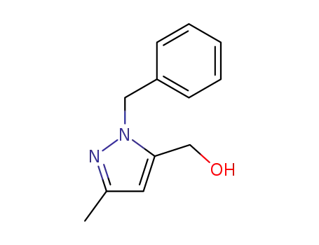 1H-Pyrazole-5-methanol, 3-methyl-1-(phenylmethyl)-