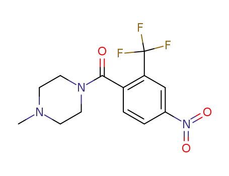 Piperazine, 1-methyl-4-[4-nitro-2-(trifluoromethyl)benzoyl]-