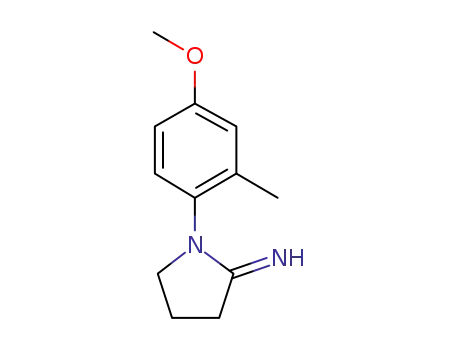 2-Pyrrolidinimine,1-(4-methoxy-2-methylphenyl)-(9CI)