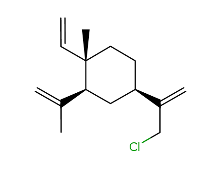 Molecular Structure of 885691-35-0 (monochloro β-elemene)