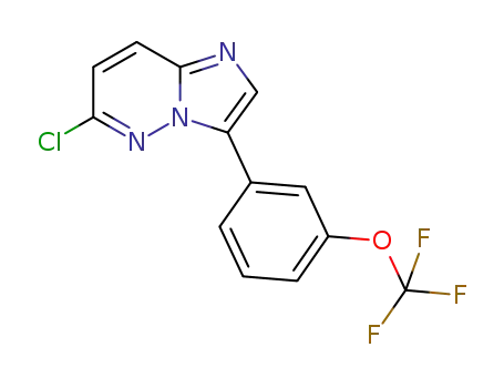 6-chloro-3-(3-(trifluoromethoxy)phenyl)imidazo[1,2-b]pyridazine