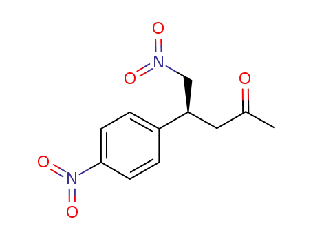 2-Pentanone, 5-nitro-4-(4-nitrophenyl)-, (4S)-