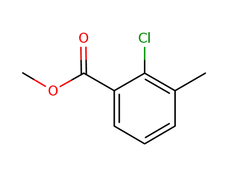 Molecular Structure of 920759-93-9 (2-Chloro-3-methylbenzoic acid methyl ester)