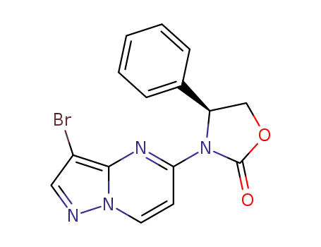 (S)-3-(3-bromopyrazolo[1,5-a]pyrimidin-5-yl)-4-phenyloxazolidin-2-one