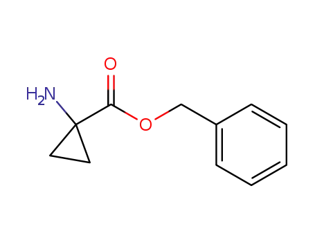 Molecular Structure of 72784-45-3 (1-AMINOCYCLOPROPANECARBOXYLIC ACID BENZYL ESTER)