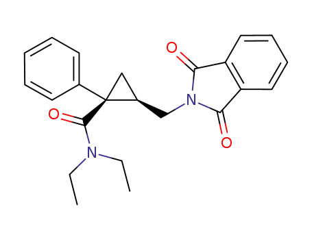 (1S,2R)-2-((1,3-dioxoisoindolin-2-yl)Methyl)-N,N-diethyl-1-phenylcyclopropanecarboxaMide