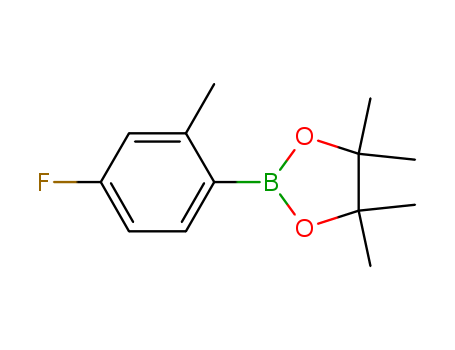 2-(4-Fluoro-2-methylphenyl)4,4,5,5-tetramethyl-1,3,2-dioxaborolane