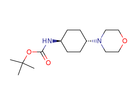 tert-butyl ((1r,4r)-4-morpholinocyclohexyl)carbamate
