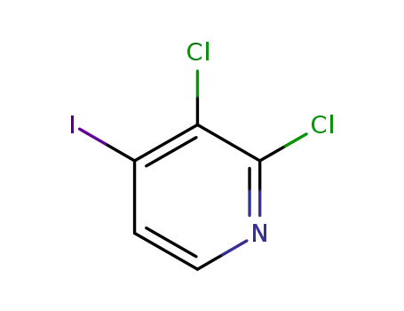 Molecular Structure of 889865-45-6 (2,3-Dichloro-4-iodopyridine)