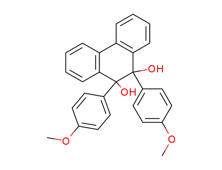 9,10-di(4-methoxyphenyl)-9,10-dihydro-phenanthrene-9,10-diol