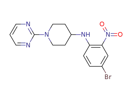 (4-bromo-2-nitro-phenyl)-(1-pyrimidin-2-yl-piperidin-4-yl)-amine