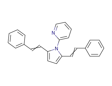 2-(2,5-distyryl-1H-pyrrol-1-yl)pyridine