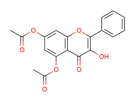 3-hydroxy-4-oxo-2-phenyl-4H-chromene-5,7-diyl diacetate