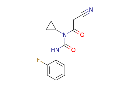 2-cyano-N-cyclopropyl-N-(2-fluoro-4-iodophenylcarbaMoyl)acetaMide CAS No.871700-26-4