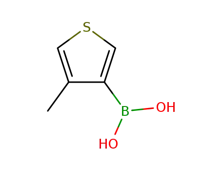 Molecular Structure of 177735-11-4 (4-Methyl-3-thiopheneboronic acid)