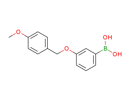 3- (4'-METHOXYBENZYLOXY) 페닐 보론 산