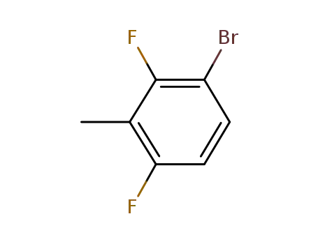 Molecular Structure of 221220-97-9 (1-BROMO-2,4-DIFLUORO-3-METHYLBENZENE)