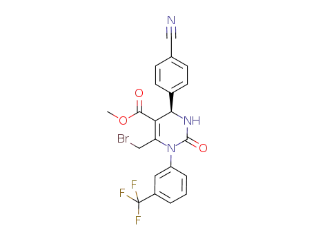 C<sub>21</sub>H<sub>15</sub>BrF<sub>3</sub>N<sub>3</sub>O<sub>3</sub>