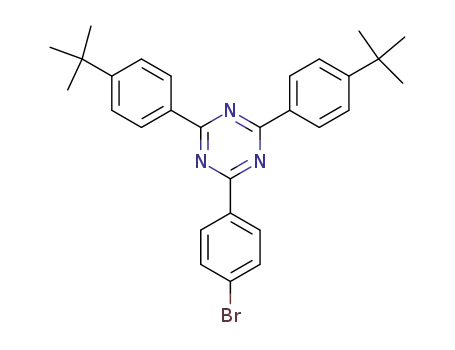 1,3,5-Triazine, 2-(4-bromophenyl)-4,6-bis[4-(1,1-dimethylethyl)phenyl]-