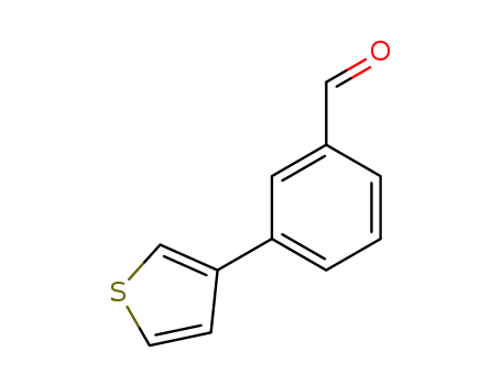 3-thiophen-3-ylbenzaldehyde