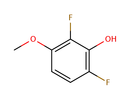 Molecular Structure of 886498-60-8 (2,6-DIFLUORO-3-METHOXYPHENOL)