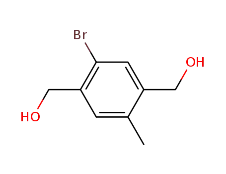 (2-bromo-5-methyl-4-hydroxymethylphenyl)methanol