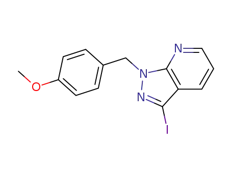 3-iodo-1-(4-methoxybenzyl)-1H-pyrazolo[3,4-b]pyridine
