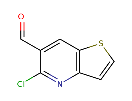 Thieno[3,2-b]pyridine-6-carboxaldehyde, 5-chloro-