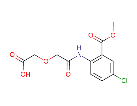 (2-{[4-chloro-2-(methoxycarbonyl)phenyl]amino}-2-oxoethoxy)acetic acid