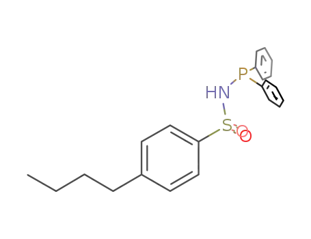 4-부틸-N-(디페닐포스피노)벤젠술폰아미드, 분. 97%