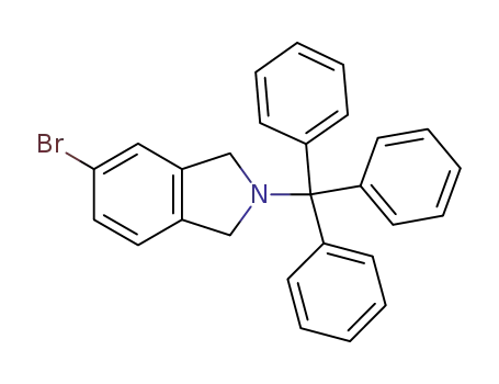1H-Isoindole, 5-bromo-2,3-dihydro-2-(triphenylmethyl)-