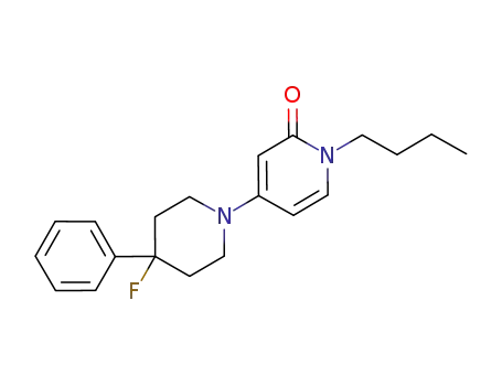 1'-butyl-4-fluoro-4-phenyl-3,4,5,6-tetrahydro-2H,1'H-[1,4']bipyridinyl-2-one