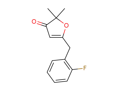 5-(2-fluorobenzyl)-2,2-dimethylfuran-3(2H)-one
