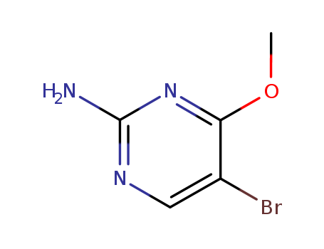 5-bromo-4-methoxypyrimidin-2-amine cas no. 36082-45-8 98%