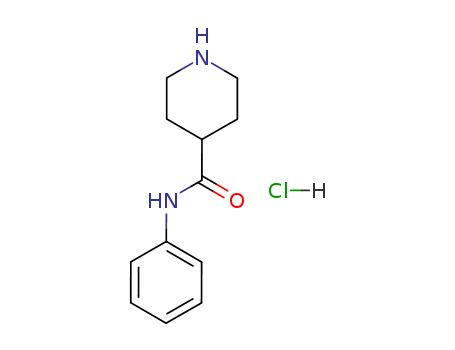 4-PiperidinecarboxaMide,N-phenyl-, hydrochloride (1:1)