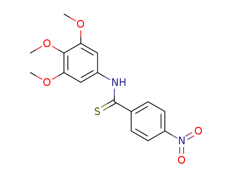 4-nitro-N-(3,4,5-trimethoxyphenyl)benzothioamide