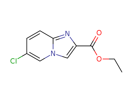 6-Chloroimidazo[1,2-a]-pyridine-2-carboxylic acid  ethtyl ester