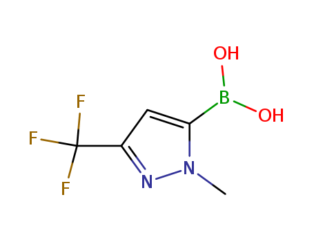 1-METHYL-3-TRIFLUOROMETHYLPYRAZOLE-5-BORONIC ACID 344591-91-9
