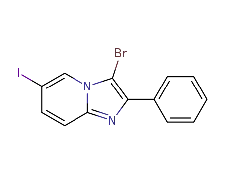 3-bromo-6-iodo-2-phenylimidazo[1,2-a]pyridine