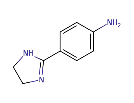 BenzenaMine, 4-(4,5-디히드로-1H-이미다졸-2-일)-